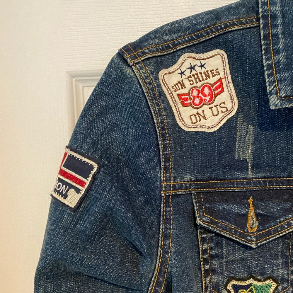 Bebe Patch Jean Jacket - image 2